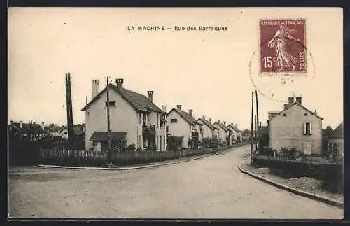 AK La Machine, Rue des Barraques, Strassenpartie