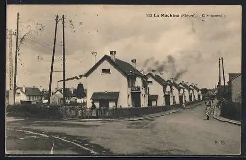 AK La Machine /Nièvre, Cité nouvelle