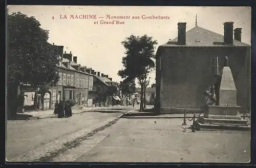 AK La Machine, Monument aux Combattants et Grand`Rue