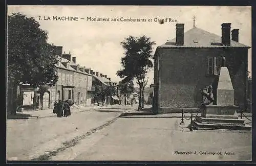 AK La Machine, Monument aux Combattants et Grand`Rue