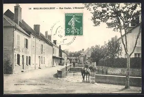 AK Moulins-Engilbert, Rue Coulon, L`Abreuvoir