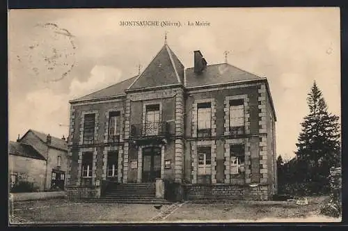 AK Montsauche /Nièvre, La Mairie