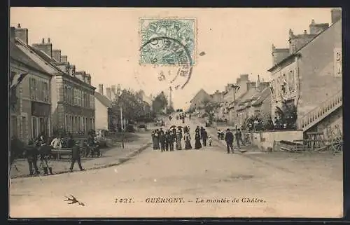 AK Guérigny, La montée de Châtre