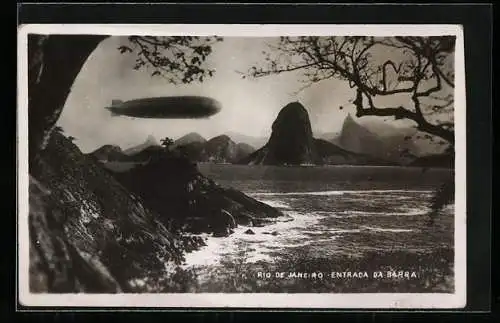 AK Rio de Janeiro, Zeppelin, Entrada da Barra