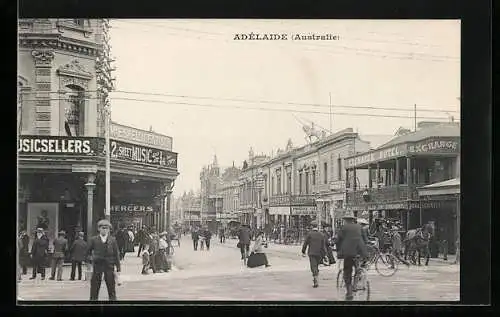 AK Adelaide, Street View with Exchange Hotel