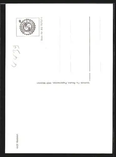 AK Metelen, Rathaus mit Hof