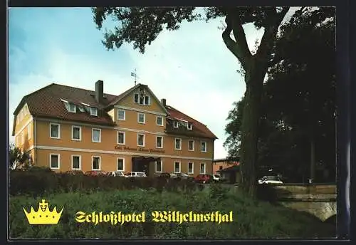 AK Calden, Schlosshotel Wilhelmsthal E. u. F. J. Erschens, Spangenberg, Schloss Spangenberg