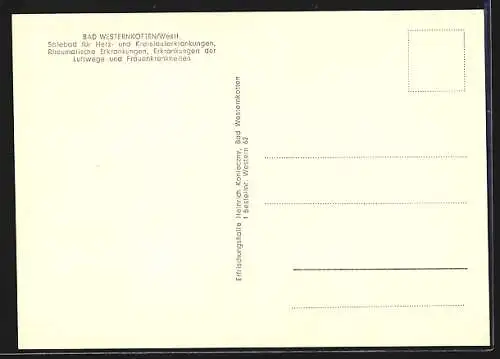 AK Bad Westernkotten /Westf., Pension Besting, Hotel Haus Margareta, Pension Schäfer