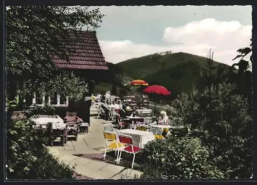 AK Sieber /Harz, Berg-Cafe von Hein Pagel