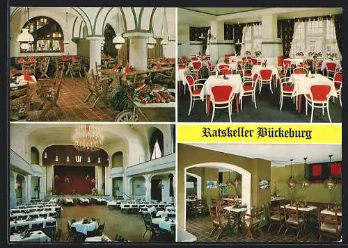 AK Bückeburg, Gaststätte Ratskeller, Bahnhofstr. 2