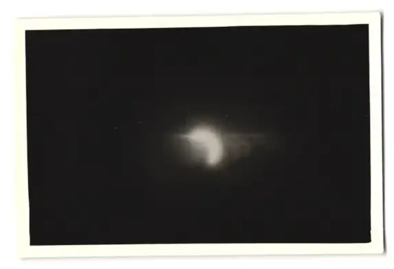 30 Fotografien Sonnenfinsternis am 30.6.1954, Private Serie der Sonnenfinsternis in verschiedenen Phasen 11