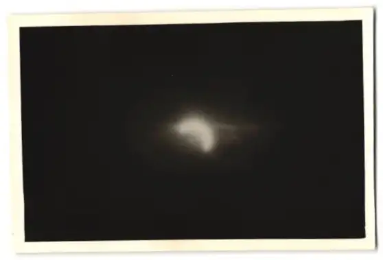 30 Fotografien Sonnenfinsternis am 30.6.1954, Private Serie der Sonnenfinsternis in verschiedenen Phasen 13