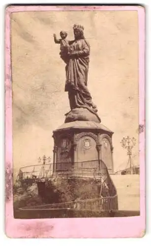 Fotografie Vazeille Succr., Puy, 39 Place du Breuil. Ansicht Le-Puy-en-Velay, Statue de Notre-Dame-de-France