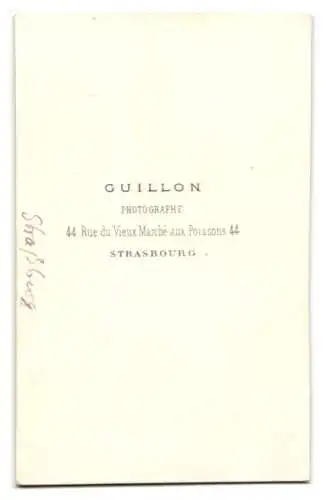 Fotografie Atelier Guillon, Strasbourg, 44 Rue du Vieux Marché aux Poissons, Ansicht Strassburg, Portal der Kirche