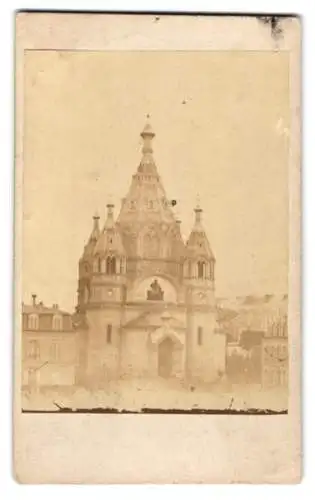 Fotografie unbekannter Fotograf, Ansicht Paris, Die Russische Kirche