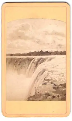 Fotografie unbekannter Fotograf, Ansicht Niagara Falls, Niagara Falls, Sturz der Niagara Fälle