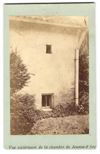 Fotografie unbekannter Fotograf, Ansicht Domremy-la-Pucelle, extérieure de la chambre de Jeanne-d`Arc, Geburtshaus