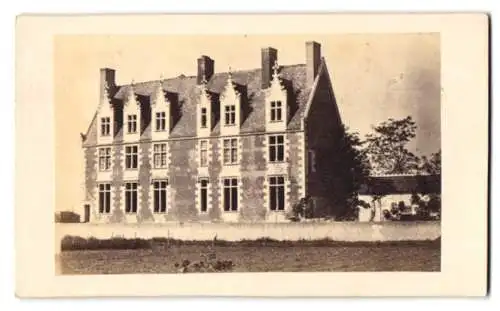 Fotografie unbekannter Fotograf, Ansicht La Riche, Schloss Plessis-les-Tours