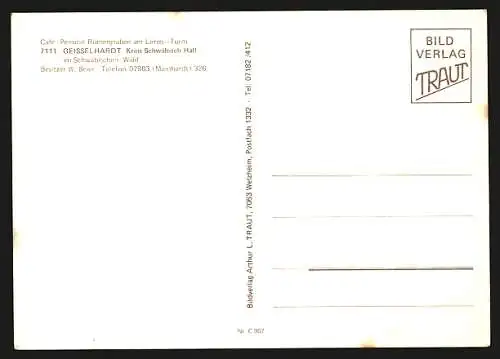 AK Geisselhardt, Cafe Römergraben