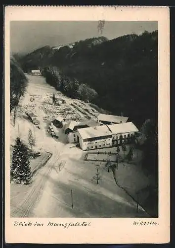 AK Mangfalltal, Gasthaus im Schnee