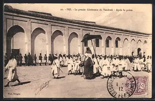 AK Fez, La grande Cérémonie du Vendredi, Après la prière