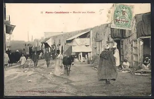 AK Casablanca, Marché aux Grains