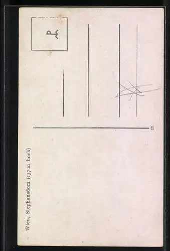 AK Wien, Partie am Stephansdom