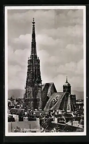 AK Wien, Blick auf den Stephansdom