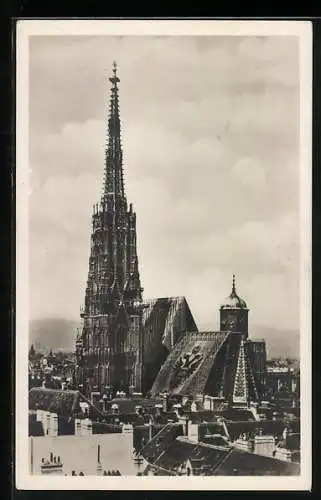 AK Wien, Blick auf den Stephansdom