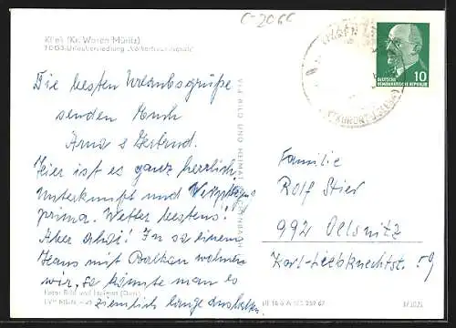 AK Klink, FDGB-Urlaubersiedlung Völkerfreundschaft