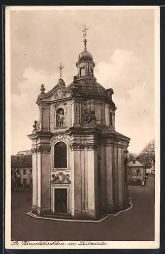 AK Leitmeritz / Litomerice, An der St. Wenzelskirche