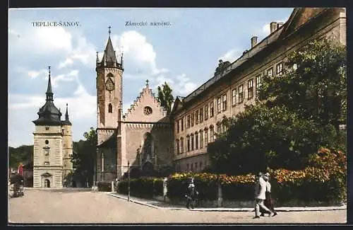 AK Teplice-Sanov, Zamecke namesti