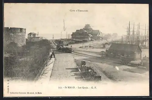 AK St-Malo, Les Quais