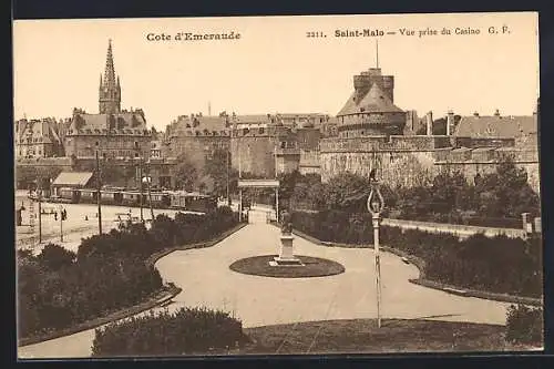 AK Saint-Malo, Vue prise du Casino