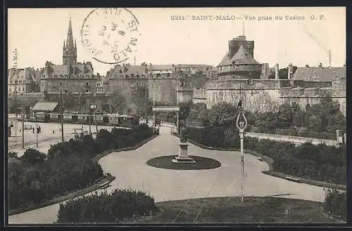 AK Saint-Malo, vue prise du casino