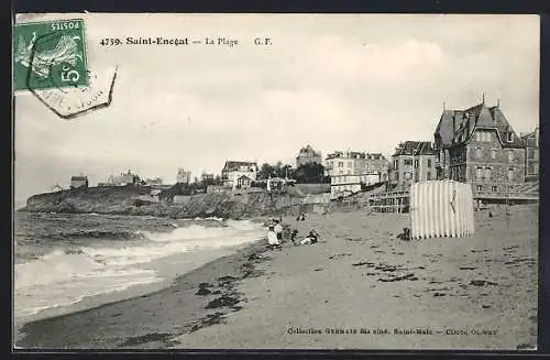 AK Saint-Enogat, La Plage