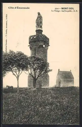AK Mont-Dol, La Vierge, La Chapelle