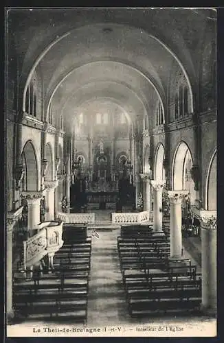 AK Theil-de-Bretagne, Intérieur de l`Eglise