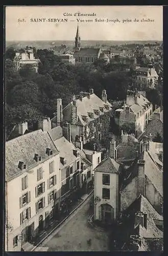 AK Saint-Servan, Vue vers Saint-Joseph, prise du clocher