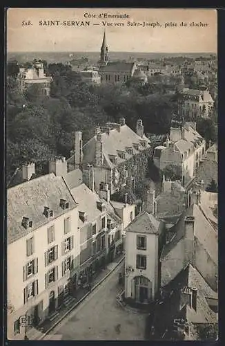 AK Saint-Servan, Vue vers Saint-Joseph, prise du clocher