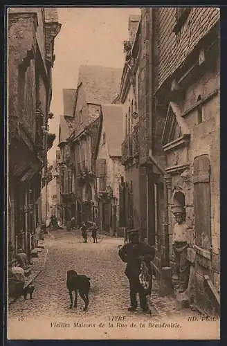 AK Vitre, Vieilles Maisons de la Rue de la Beaudrairie