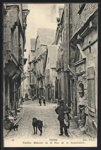 AK Vitré, Vieilles Maisons de la Rue de la Beaudrairie