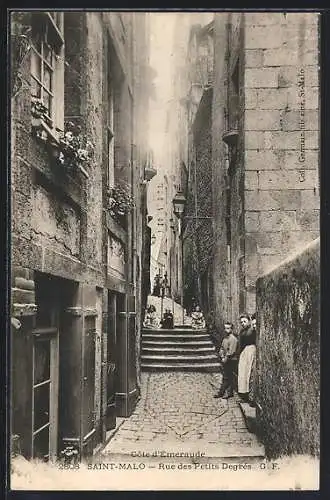 AK Saint-Malo, rue des Petits-Degrés