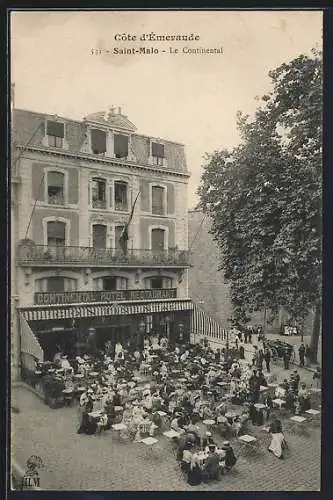 AK Saint-Malo /Cote d`Émeraude, L`Hotel Continental