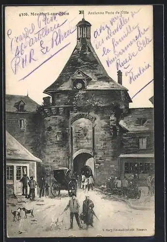 AK Montfort-sur-Meu, Ancienne Porte de Ville