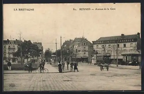 AK Rennes, Avenue de la Gare