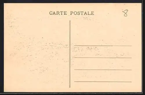 AK St-Malo, La Récolte du Goémon, Les Remparts, Parties occidentales, XIIIe siècle