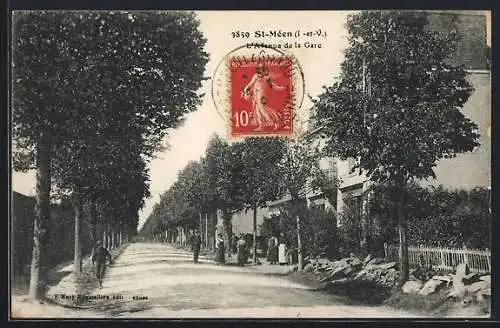 AK St-Méen, Avenue de la Gare