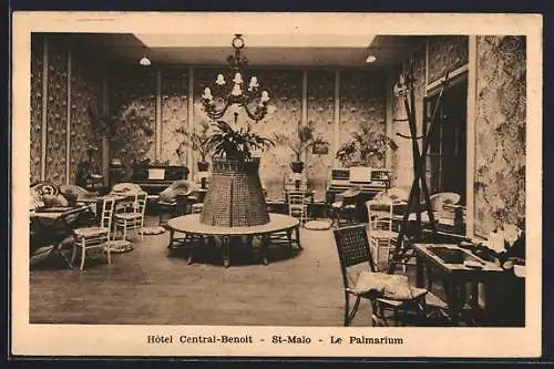 AK Saint-Malo, Hôtel Central-Benoit, Le Palmarum