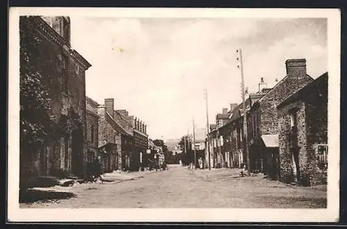 AK Messac-Guipry, La rue du Vieux-Port